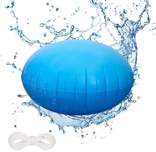 PLLYPE Cuscino per piscina invernale, 4 x 4 m, per piscina, accessorio invernale, cuscino ad aria, durevole, resistente al freddo, per piscina, telo di copertura, gonfiabile, portatile