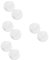 jojofuny 8pcs Washer Timer Knobs for Washing Machines Easy to Install Control Replacement Parts for Dryers