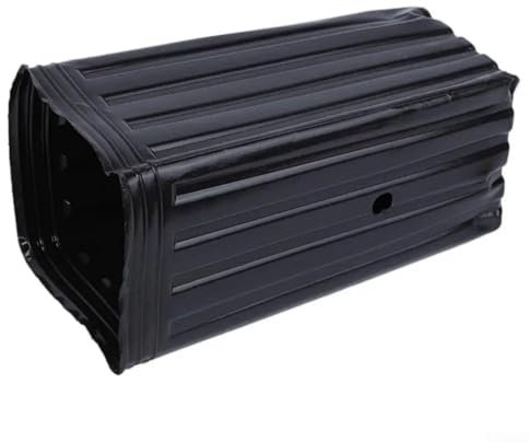 Macetas de plástico para árboles de 7 8 pulgadas de profundidad para varias plantas de interior y exterior (25 piezas)