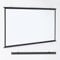 Rollo-Leinwand 16:9/4:3 Heimkino Beamer, Projektor 30-72 Zoll, Tragbare Projektionswand Wandmontage, für Camping und Heimkino (16:9, 40)