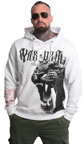Yakuza Herren Wildcat Hoodie Kapuzenpullover