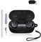 Silicone Protective Case for Bose QuietComfort Earbuds - Durable and Eco-Friendly Bluetooth Earphone Cover with Precise Holes - Black