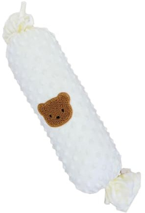 Baby Body Pillow, Soft Cylindrical Bolster Pillow, Children's Side Sleeping Assistant, Comfortable Sleeping Cushion, Ideal for Home or Travel, 19.69x4.72 Inches