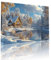 Landschaft Puzzle für Erwachsene Kinder Anspruchsvoll 3000 Teile Impossible Klassische Puzzles Schwer Schnee ab 8 9 10 Jahre Mädchen Jungen Jigsaw Kunst Educa, für Dekoration Geschenke 81x122cm t-119