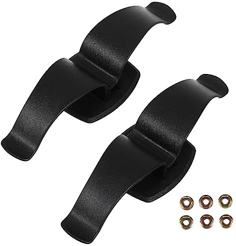 Zerodeko 2pezzi Supporto Ombrrello Auto in Abs Con Vite Clip Per Baule e Portaombrelli Multiuso Per Interni Auto Nero