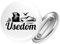 Huuraa Button Usedom Strandmotiv Geschenk Größe 25mm Usedom Geschenkidee