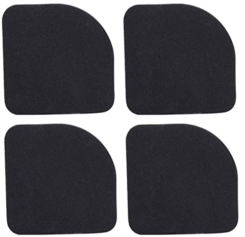 Kuuleyn 4Pcs EVA Anti Vibration Pads Mat,Washing Machine Refrigerator, Home Appliance Shock Absorbent Anti Slip Scratch Protector Noise Reduction Floor Stabilizer Durable Rubber
