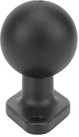 CHICIRIS Diamond Ball Base Fit for RAM MOUNT Aluminum Alloy Rubber 1.5 Inch Ball Mount with Diamond Plate