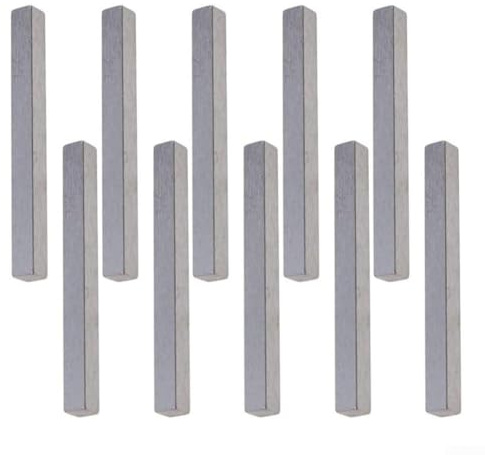Hinterachse Vierkantschlüssel für Rasentraktoren, 1 98 Zoll Länge, kompatibel mit 532123583 & 123583x, unverzichtbar für Rasengeräte (10 Stück)