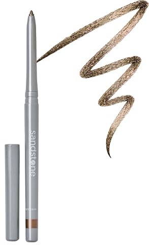 Sandstone Scandinavia Wasserfester Eyeliner Kajal (Braun) | Hypoallergen, wischfest & für empfindliche Augen