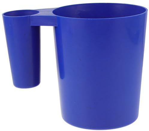 FOYTOKI Spoon Doseur pour Piscine Écopes de Nettoyage avec Poignée pour Retrait Débris et Produits Chimiques et Polyvalent pour Bassins et Spas
