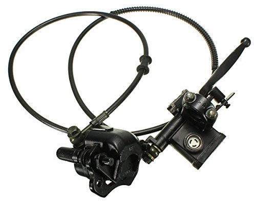 C-FUNN Rear Brake Master Cylinder With Caliper For ATV Quad 70CC 90CC 110CC 125CC 250CC