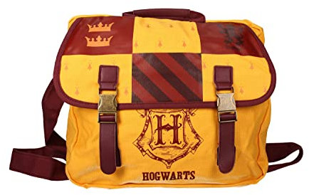 SD Toys Unisex Bolsa Tela Stofftasche aus Canvas Gryffindor Harry Potter, Bunt
