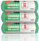 Gut & Günstig Zugband Müllbeutel 60L (30 Stück) - 3er Pack - Reißfest & Flüssigkeitsdicht (3x30 Stück)