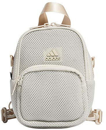 adidas Damen Airmesh Backpack Mini Rucksack Tasche, Alumina Beige