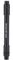 Adattatore Perno Passante a Sgancio Rapido Per Bici, Adattatore Asse Passante Da 12mm a 9mm, Perno Passante Anteriore Da 12mm Per Adattatore Per Forcella Con Asse Passante Da 9mm, Nero