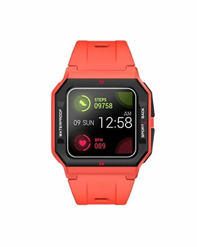 Radiant - Collezione L.A. - Orologio intelligente, Smartwatch con cardiofrequenzimetro, misuratore di pressione sanguigna, del sonno e funzione dell' attività digitale. Compatibile con Android iOS.