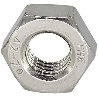 20x Edelstahl Sechskantmutter M10x1, Feingewinde DIN 934, V2A Rostfrei, ISO DIN 13-5, 17 mm Schlüsselweite