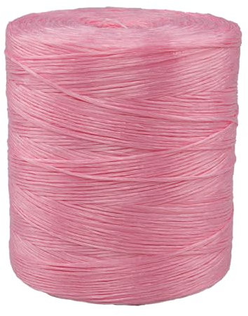 Rope & Cord Ficelle polypropylène - Ficelle multi-usages - 5500 pieds (rose)