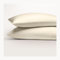 Seralino Kissenbezug 30x50 Creme (2er Set) 100% Bio Baumwolle, Fairtrade Oeko-Tex Zertifiziert, weiche Kissenhülle, Kopfkissenbezug/Nackenkissen Bezug 30x50, 30x50cm Kissenbezug