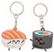 Mr. Wonderful - Set of 2 keyrings - Sushi grandes