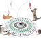 Forzaforte 4-in-1 Interactive Cat Toy,Cat Toys for Indoor Cats,Cat Toys with Moving Feathers, Rechargeable Automatic Cat Toy, 4 Modes, Suitable for All Ages