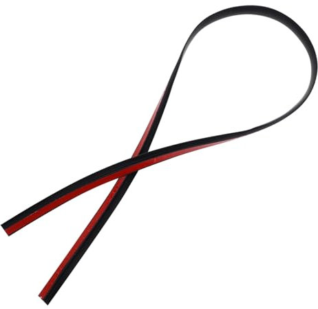 HOMSFOU 1 Rolle Trim Laminat Boden Reparatur Schwarz Streifen Pvc Teppich Formteil Trim