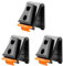Borsa Porta Attrezzi Clip Tou-Ct, Marsupio Lavoro Uomo Cintura Porta Attrezzi Tool Clip Tou-Ct-150, Borsa Attrezzi Elettricista Belt Supporto Tb-ct-150sp 3 Pezzi
