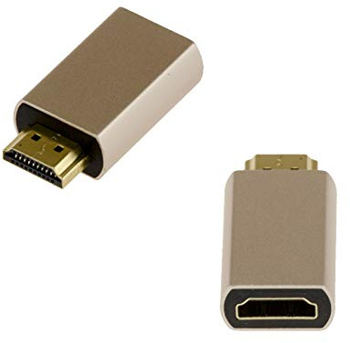 KALEA-INFORMATIQUE HDMI-Aktivitätssimulator Dummy, um zu verhindern, DASS der PC in den Ruhezustand versetzt Wird. Mit HDMI-Eingang und -Ausgang.