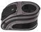 Maelson Transportbox, Snuggle Kennel,SN 7152, anthrazit - 52 x 30 x 30 cm