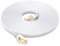 BUSOHE Cable Ethernet Cat 8 de 5M, Cable de Red Plano RJ45 Gigabit LAN de Alta Velocidad, Cable de Conexión a Internet de 40Gbps y 2000Mhz para Switch, Rúter, Módem, Panel de Conexión, PC (Blanco)