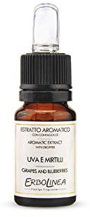 Erbolinea - Estratto Aromatico 10ml - Classiche (UVA e Mirtilli)