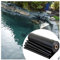 GDMING Teichfolie, HDPE Undurchlässig Gärten Pools Membran, 0.6mm Dicke Wasserdichtes Futter Zum Fischteich Draussen Garten, Anpassbar (Color : Black, Size : 1.5x5m)