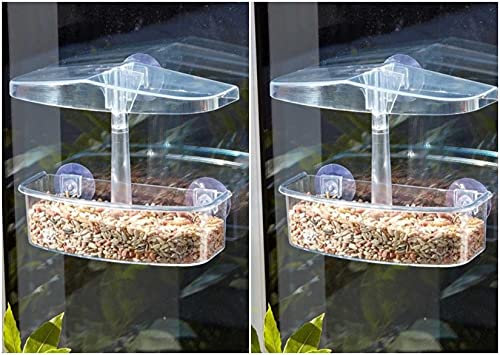 Chapel Wood Windowatch Window Bird Feeder Twin Pack