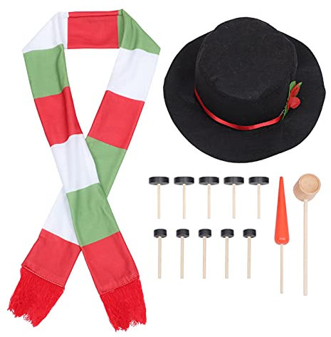 Happyyami 1satz Schneemann Diy Dekorationsset Für Teiliges Weihnachts-accessoire Für Kreative Festtagsgestaltung Für Winterliche Aktivitäten Und Unvergessliche Familienmomente