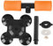 Jadeshay Sit-up-Trainingsgerät, Assistenz-Übungsgerät, Bauch-Fitnessgerät(Orange)
