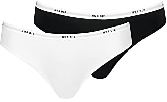 Nur Die Soft Slip 2er Pack aus Baumwolle mehrfarbig sportlich Damen