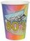 PAINT IT EASY NEU Papp-Becher Back to the 80s-Party, 10 Stück, ca. 266ml