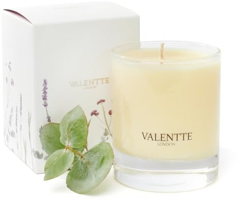 Candela bianca al neroli e limone