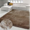 Teppich-Traum Hochflor-Teppich Wohnzimmer Schlafzimmer Gästezimmer glänzend beige 120 x 170 cm