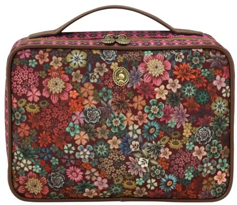 Beauty Case Square Large Tutti i Fiori Pink 27x19x10cm