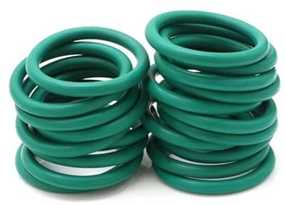 O-Ringe aus Nitrilkautschuk, O-Ringe aus Gummi, 20P, O-Ring-Dichtung, Fluorkautschuk, Kraftstoffscheibe, hitzebeständig, Dichtungen 4–70 mm, 1/1,5/2 mm, Dichtring (Größe: 6 x 1,5 mm)(6x1mm)