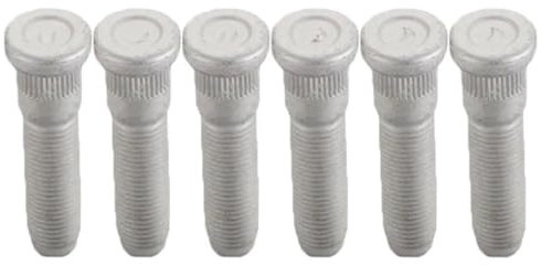 WTIXCRQ Radbolzen Radschraube Kompatibel Mit Ford Für Transit 2015 2016 2017 2018 2019 2020 6 Stück Auto Radmutter Bolzen Radbolzen 57 Mm 65 Mm M14 X 1,5 Radschrauben(57mm)