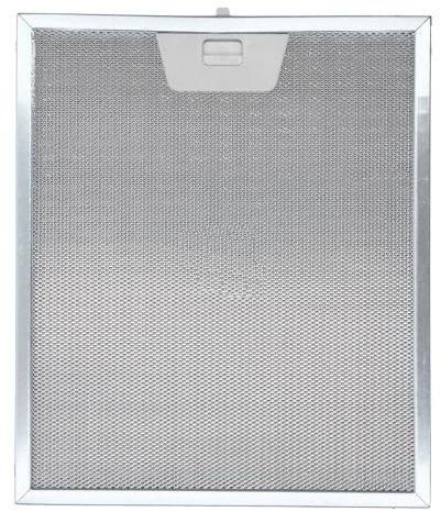 Metallfettfilter für Dunstabzugshaube kompatibel mit Electrolux 50248271004 Metallgitterfilter kompatibel mit BSH 00431222 kompatibel mit Whirlpool 482000027080 kompatibel mit Franke 1960373