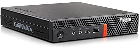Lenovo ThinkCentre M920q Tiny Intel Core i5 8500T 256GB SSD Festplatte 16GB Speicher Windows 11 Pro Desktop Computer Mini PC (Generalüberholt)