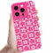 Foonary Rosa Caldo Cover per Apple iPhone 15 Pro 6,1, Custodia Aesthetic Fiori Design Motivo Ragazze Donne Cellulare, Silicone TPU Bumper Antiurto Protezione Phone Case per iPhone 15 Pro, Fiore