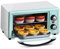 CHYOOP Horno Tostador Horno de convección Digital, Mini hornos de Gran Capacidad Horno eléctrico multifunción para el hogar Mini Horno para Hornear Horno pequeño Caja para Hornear