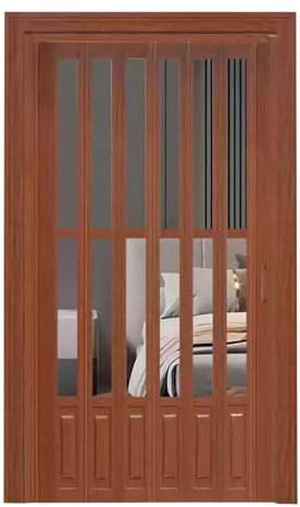Rustikale Schiebetür für Badezimmer/Fenster/Schränke/Waschküche, Landhausstil, Schlafzimmer, Schranktor mit mitgelieferten Beschlägen, kommerzielle Armaturentür, Zimmertür, Milchglas, 150 x 203 cm