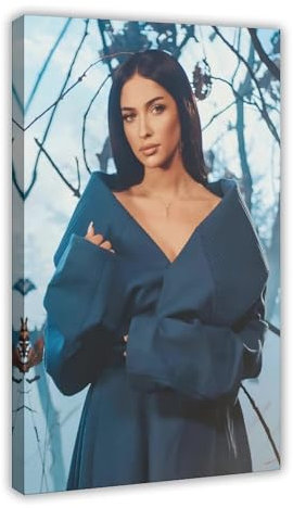 bpoejge Exklusive Kunst, wunderschöner, cooler Sänger Hava, ästhetisches Portrait-Poster, 3 Leinwand-Poster, Schlafzimmerdekoration, Landschaft, Büro, Raumdekoration, Geschenk, 50 x 75 cm