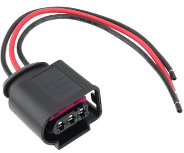 OTOTEC 1PC Faisceau de Câbles de Connexion de Voiture à 3 Broches Compatible avec VW Compatible avec Audi Compatible avec V-AG Le Faisceau de Câbles 27,9 X 34,4 X 23,5 Mm